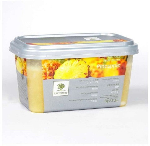 Пюре Ананаса ТМ RaviFruit 1кг 